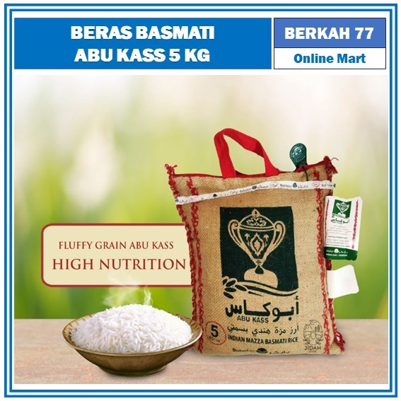 

BERAS BASMATI ABU KASS 5 KG
