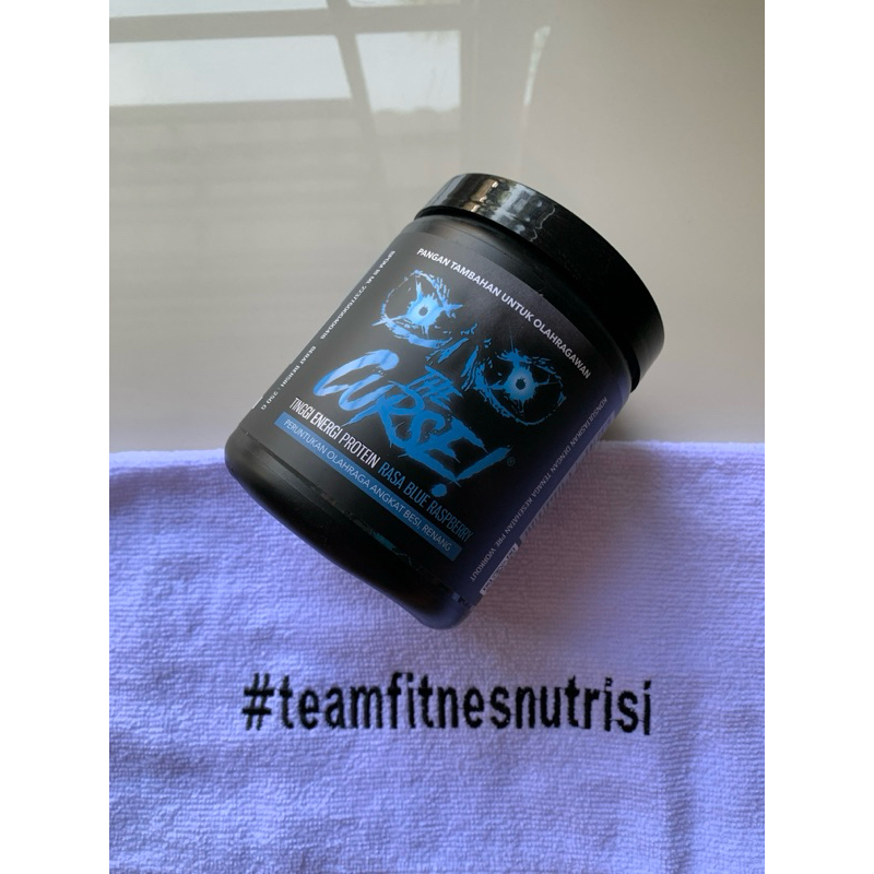 jnx the curse 250 gram rasa blueraspberry preworkout bpom suplemen fitness