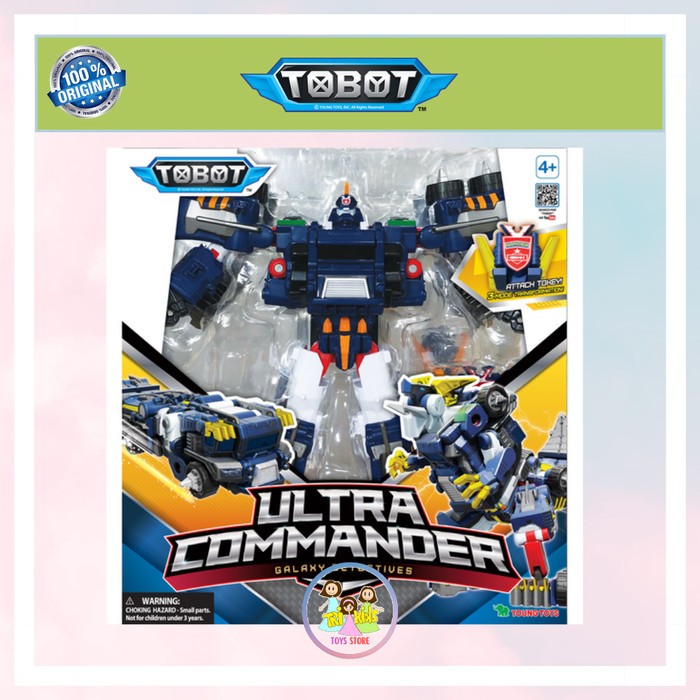 Tobot GD Galaxy Detective Ultra Commander Original Young Toys