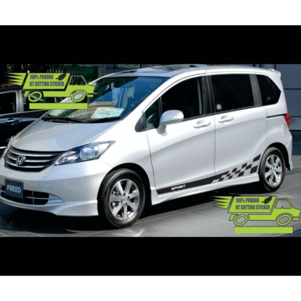 stiker mobil honda freed sticker list body mobil stiker mobil honda stiker cutting honda freed