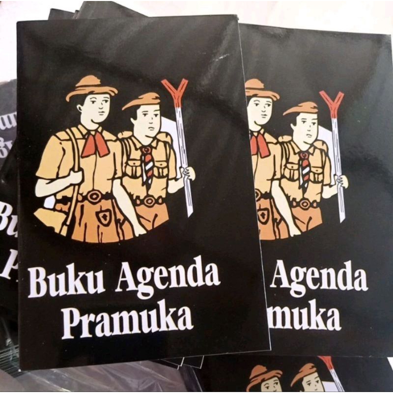 

Buku Agenda Pramuka Cover Hitam HVS Bijian