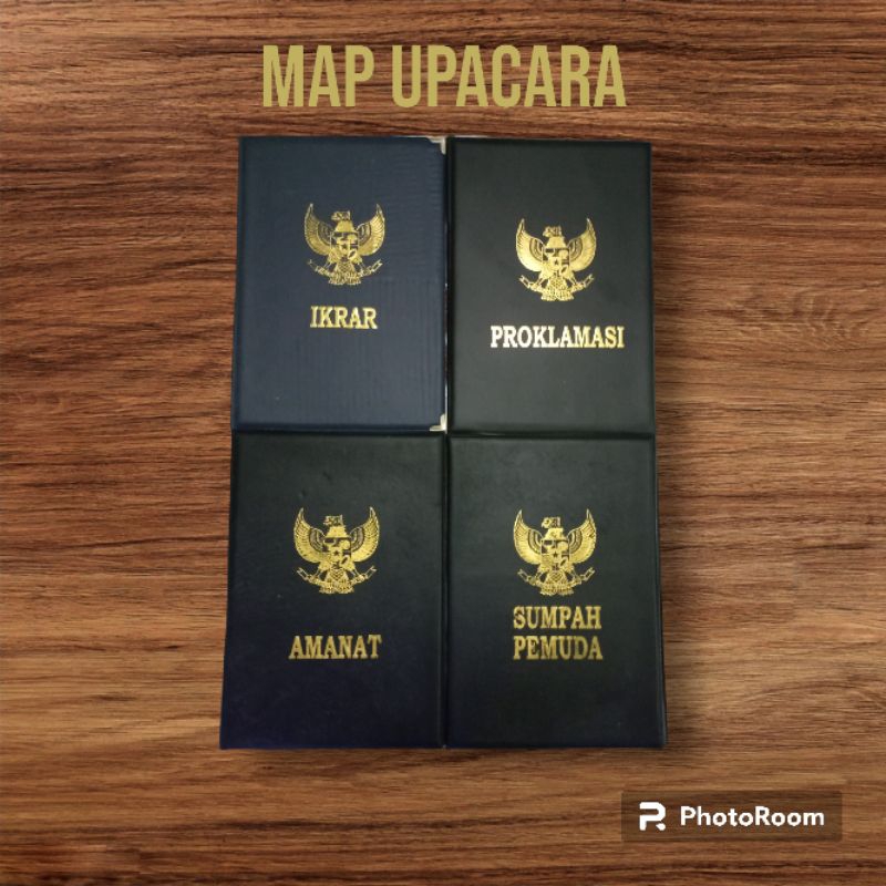 

MAP UPACARA/ MAP PROKLAMASI/Map Sumpah Pemuda Map Upacara//Map Ikrar/Map Amanat/ bahan kulit sintetis pakai busa