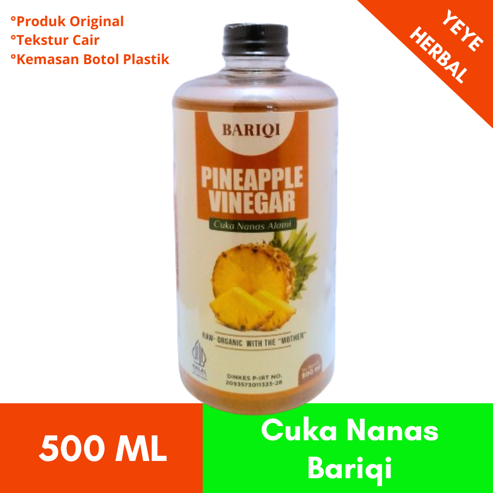 

Cuka Nanas Alami Bariqi 500 ml