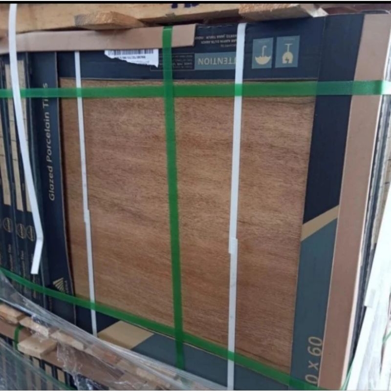 granit lantai 60×60 arna aliza brown motif kayu