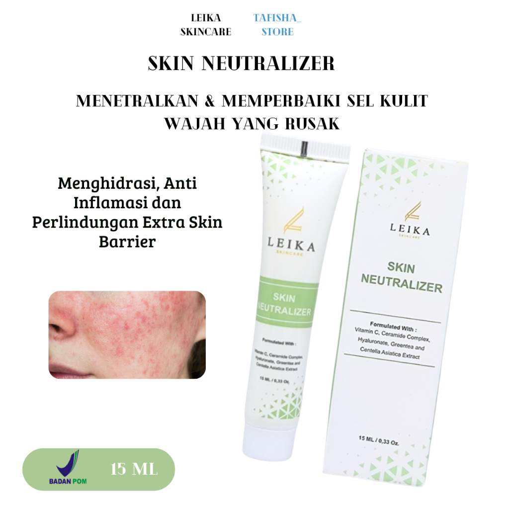 SKIN NEUTRALIZER Menetralkan Kulit Wajah Skin Barrier Moisturizer Pelembab Kulit Wajah kering dan Ku