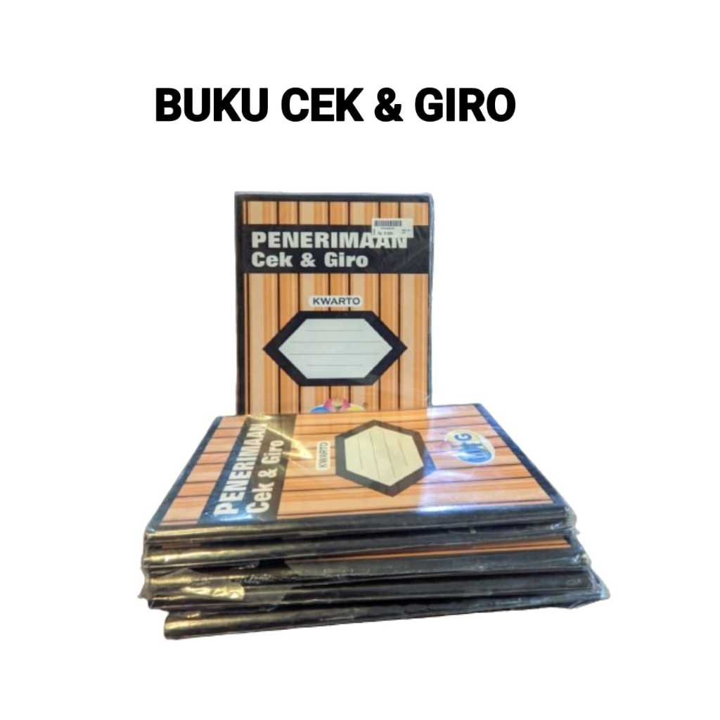 

Buku Penerimaan Cek dan Giro Quarto/Kwarto