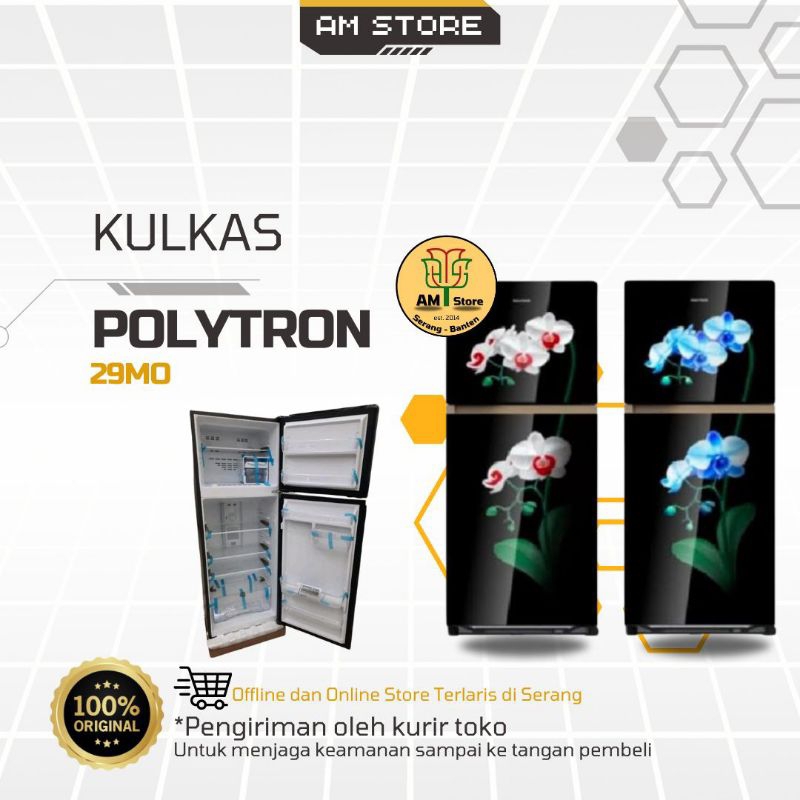 Kulkas Polytron 29MO (2 Pintu)