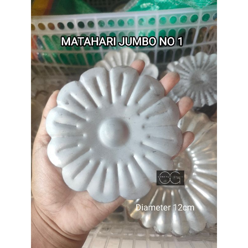 BUNGA MATAHARI JUMBO NO 1 ORNAMEN AKSESORIS PAGAR BESI