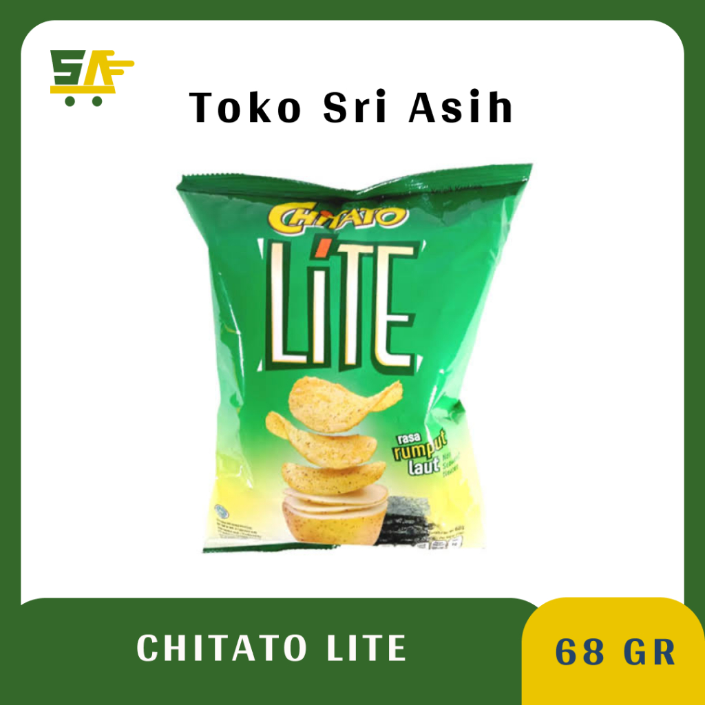 

Chitato Lite Rasa Rumput Laut 68 Gr - Snack Rumput Laut - Chitato Lite