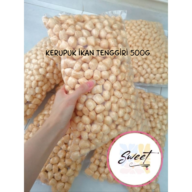 KERUPUK ATOM IKAN TENGGIRI FRESH TANJUNG PINANG 1KG