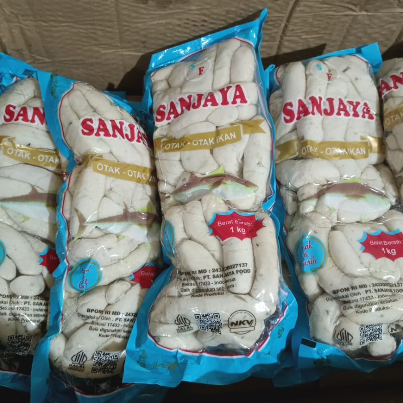 

Otak- Otak Ikan Sanjaya 1kg | Sanjaya Otak Otak Ikan Kiloan | Cemilan Otak Otak Ikan Frozen