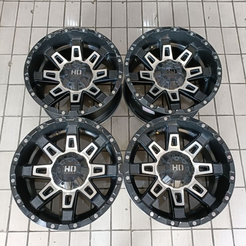 Velg Mobil Second HD Series Ring 18 Lebar 9 pcd 6x139.7 Et 10