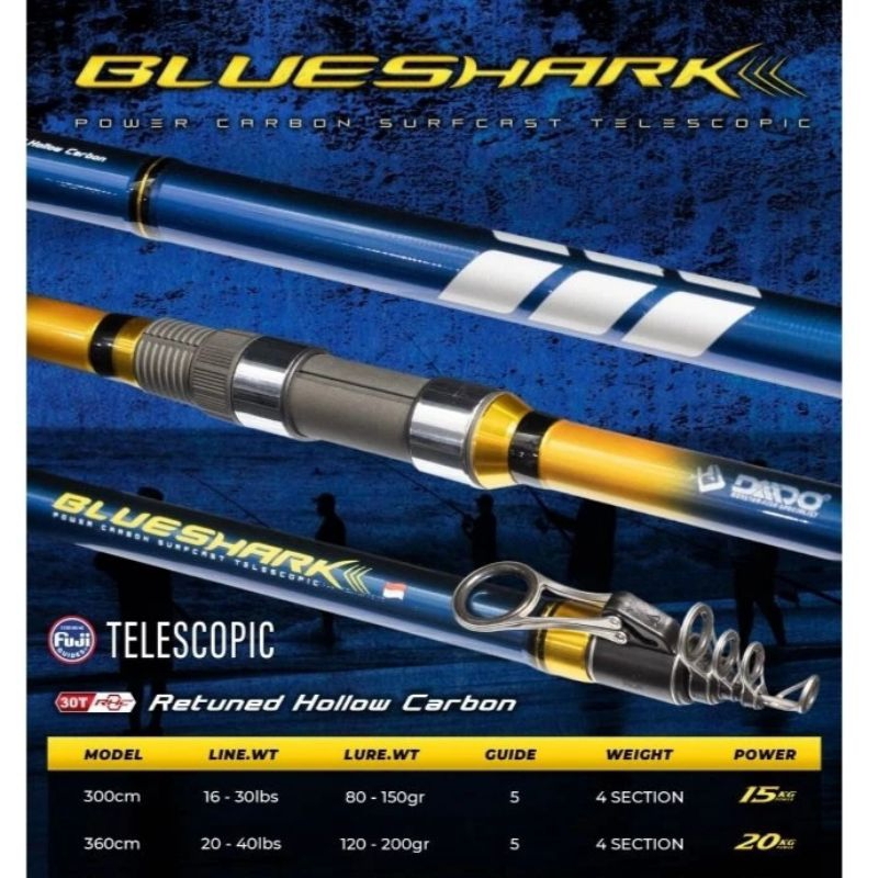 Joran daido blue shark 360