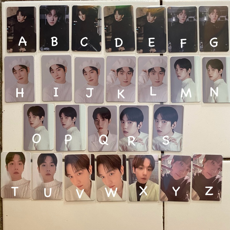 wts pc photocard tranding card tc baekhyun lonsdaleite exo