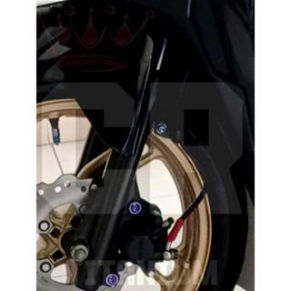 Baut titanium shock depan vario + bracket selang rem isi 3pcs