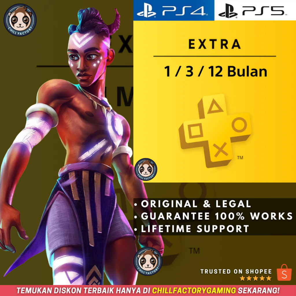 Play Station PS Plus + EXTRA (1/3/12 Bulan) - INDONESIA X TURKEY