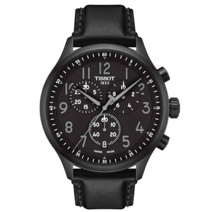 Jam Tangan Pria TISSOT T116.617.36.052.00 Chrono XL Vintage Original