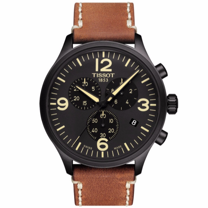 Jam Tangan Pria TISSOT T116.617.36.057.00 Chrono XL Original