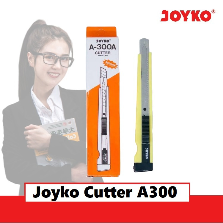 

Joyko Cutter KECIL A300 A-100 Silet Pemotong Kertas Cutter Potong