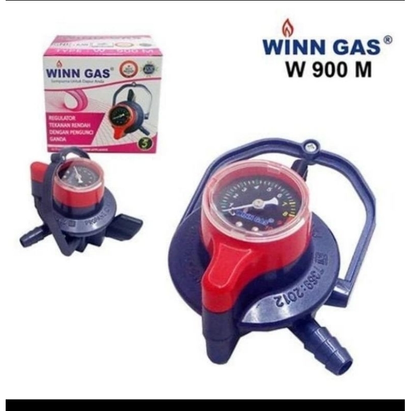 regulator win gas + Amper w900 dus pink regulator gas