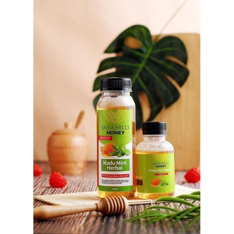 

MADU MINT Java Hills Honey MADU MURNI HERBAL RAw Honey