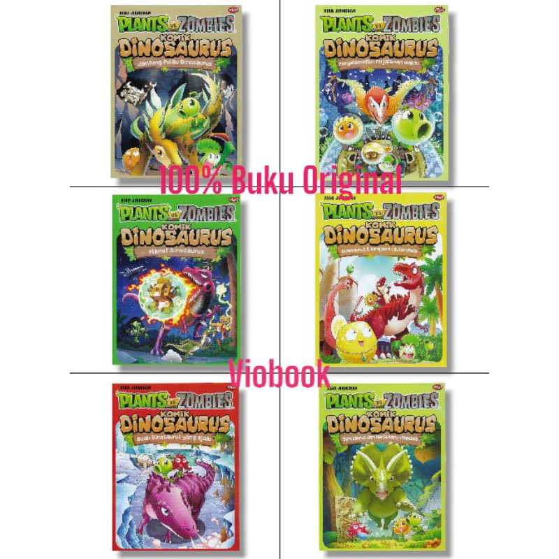 Kumpulan Komik Dinosaurus Plants VS Zombies