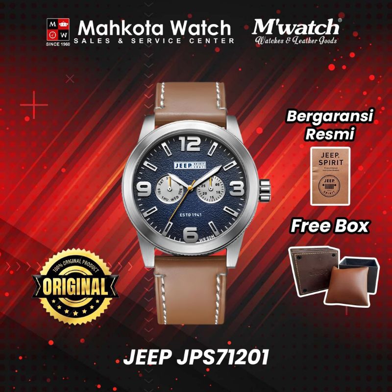 JAM TANGAN PRIA JEEP JPS71201 ORIGINAL