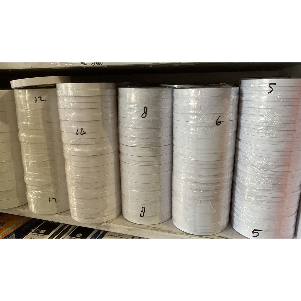 

KODE S4L DOUBLE TAPE CENTURY 4MM 5MM 6 MM 8MM 1MM 12MM 2MM 24MM PEREKAT DUA SISI