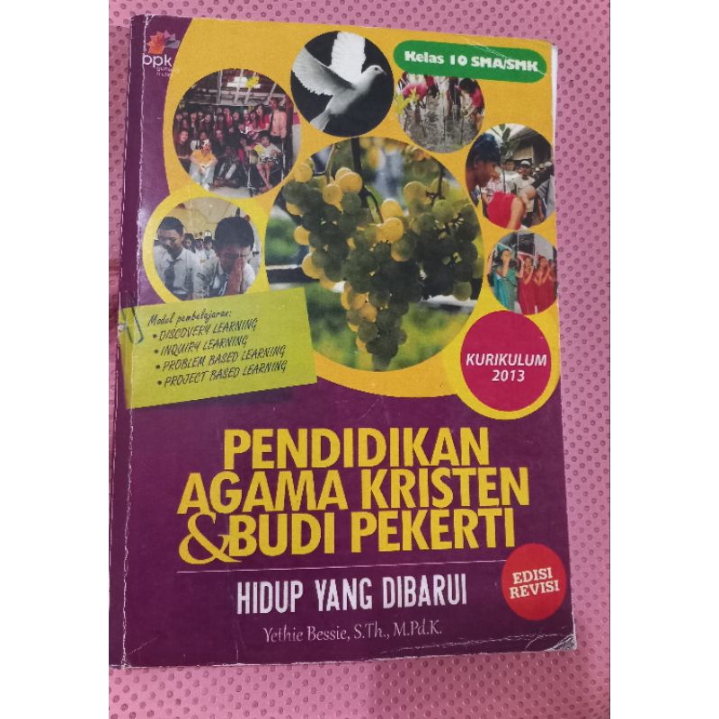 

Buku Agama Kristen Kelas 10 SMA