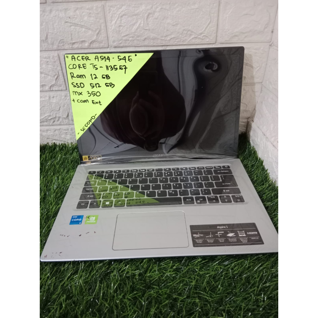 ACER A514-54G CORE I5-1135G7 RAM 12GB SSD 512GB MX350 +CAMERA EXTERNAL 14" (2789)