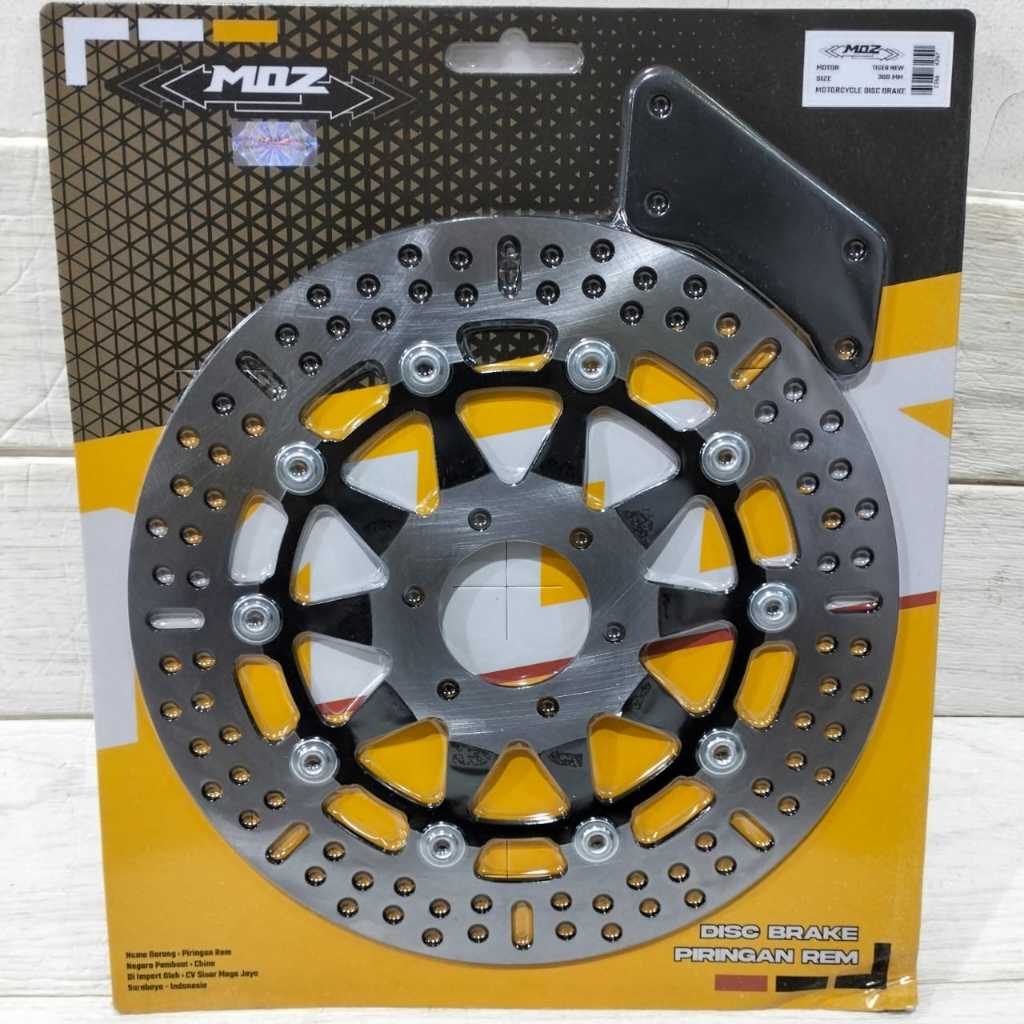 Piringan Cakram Depan Tiger New / Tiger Revo Pece Tirev Lebar 300mm Motif PANIGALE SET BRAKET