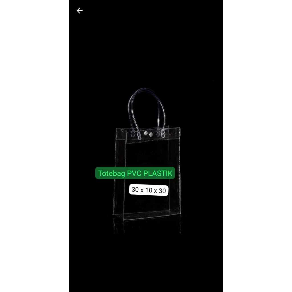 

TOTEBAG PVC PLASTIK 30 X 10 X 30 ISI 12 PCS, BISA U/SOUVENIR ULTAH/ DLL BAHAN TEBAL