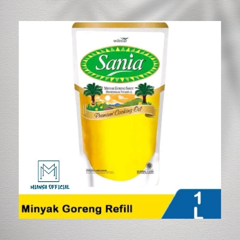 

MINYAK GORENG SANIA 1 Liter