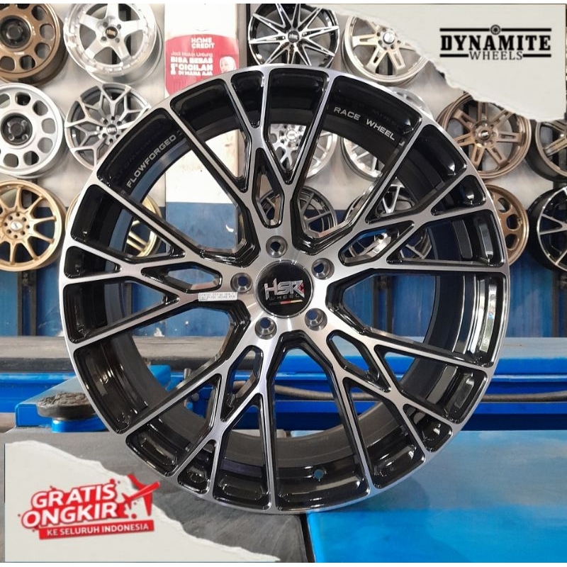 Velg Mobil Terbaru Hsr Omachi ff2130 Ring 20 velg Hsr Celong Lebar 85 / 95 Lubang 5 Pcd 5x112 ET35