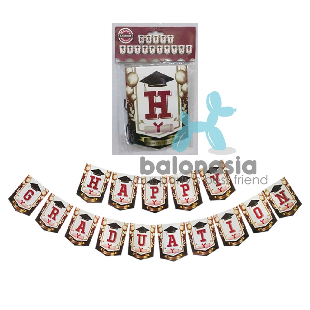 Banner Wisuda / Graduation Banner