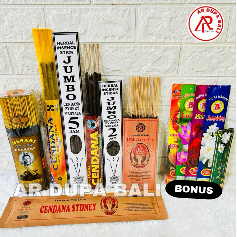 ‘CENDANA LENGKAP’ Paket Dupa Harum Aroma Cendana