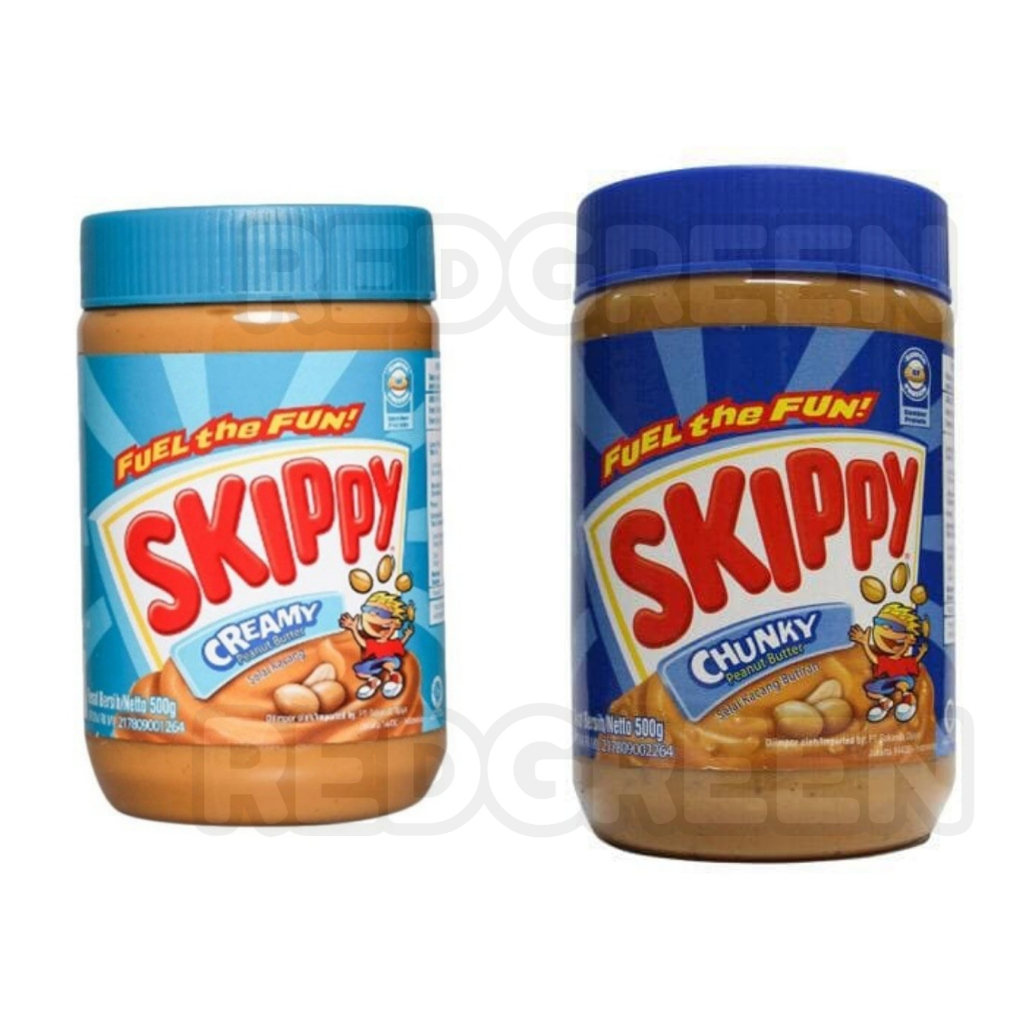 Skippy chunky 500gr skippy creamy 500gr