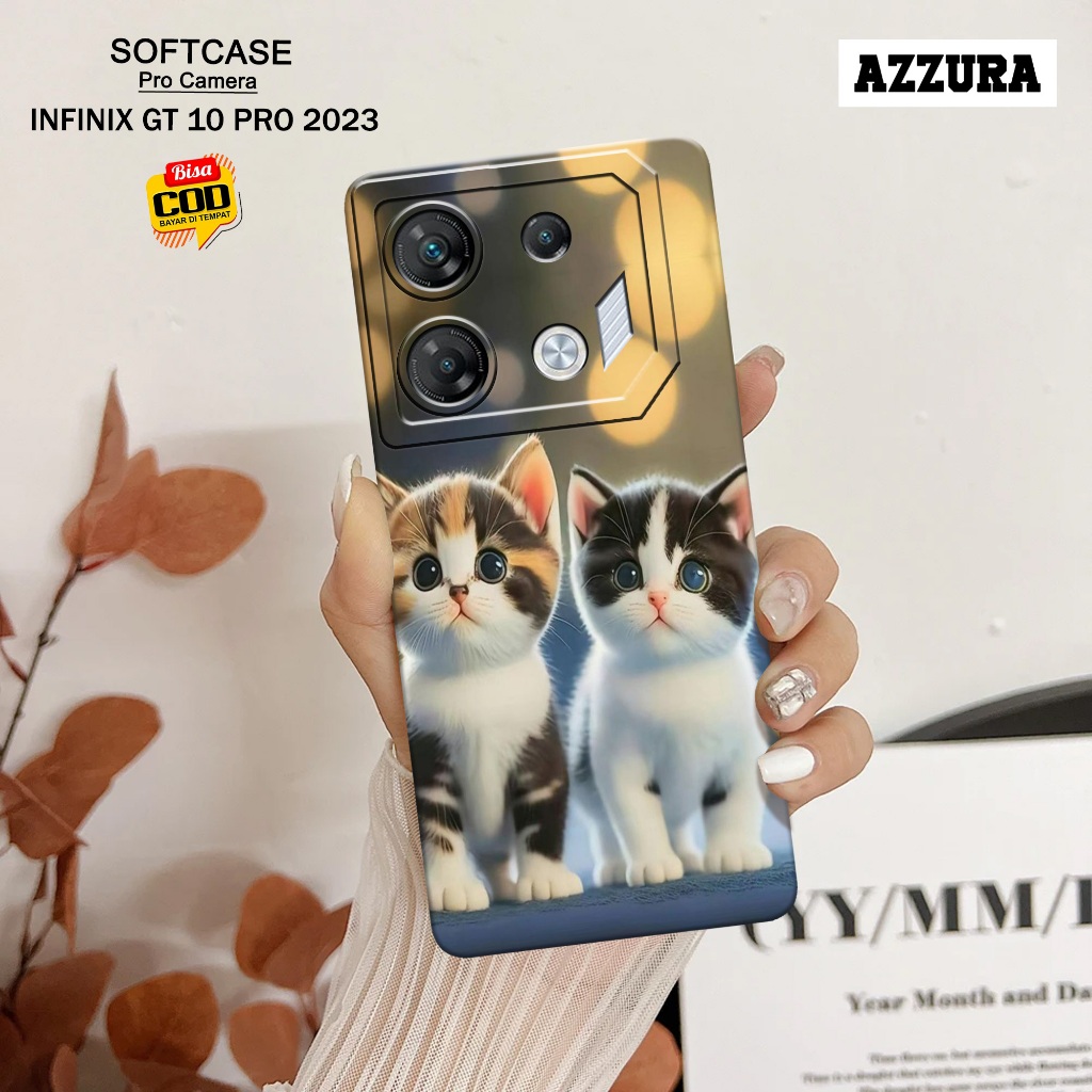 AZZURA - Case Infinix Gt 10 Pro 2023 Terbaru - Fashion Case Ctas - Casing Hp - Kesing Hp Infinix Gt 