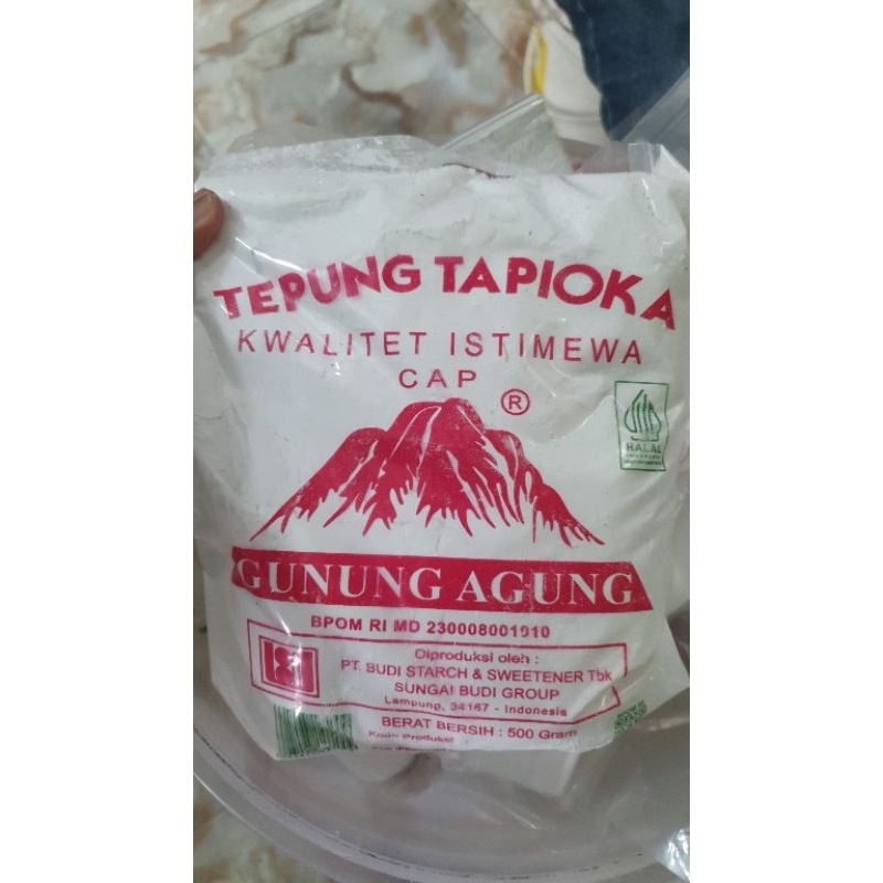 

tapioka gunung kemasan 500g
