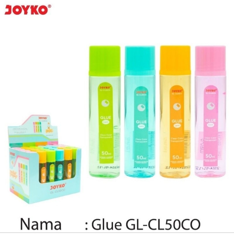 

Lem O Glue cair Joyko GL-CL50CO 50 ml (1btl)