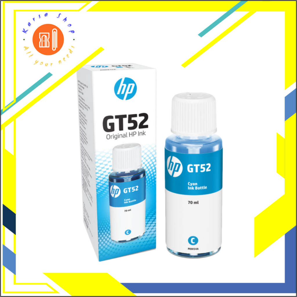 Tinta HP GT 52 Cyan / GT 52 Magenta / GT 52 Yellow