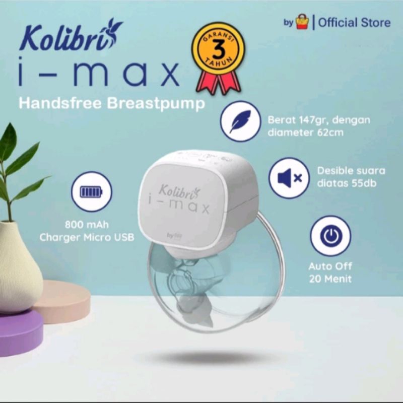 Gabag Kolibri Imax Handsftee Breastpump ( pompa asi)