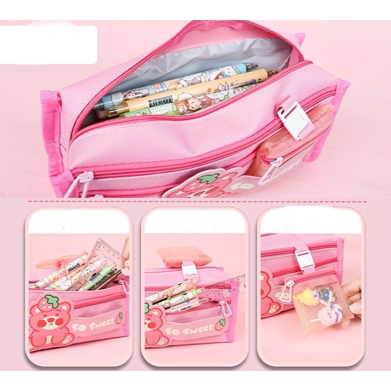 

Jual Produk Tempat pensil Ala Korean Student Motif Kartun Lucu / kotak pensil Karakter Kartun lucu