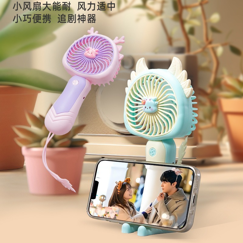 KIPAS ANGIN MINI PORTABLE TALI DAN DUDUKAN - KIPAS ANGIN TERBARU