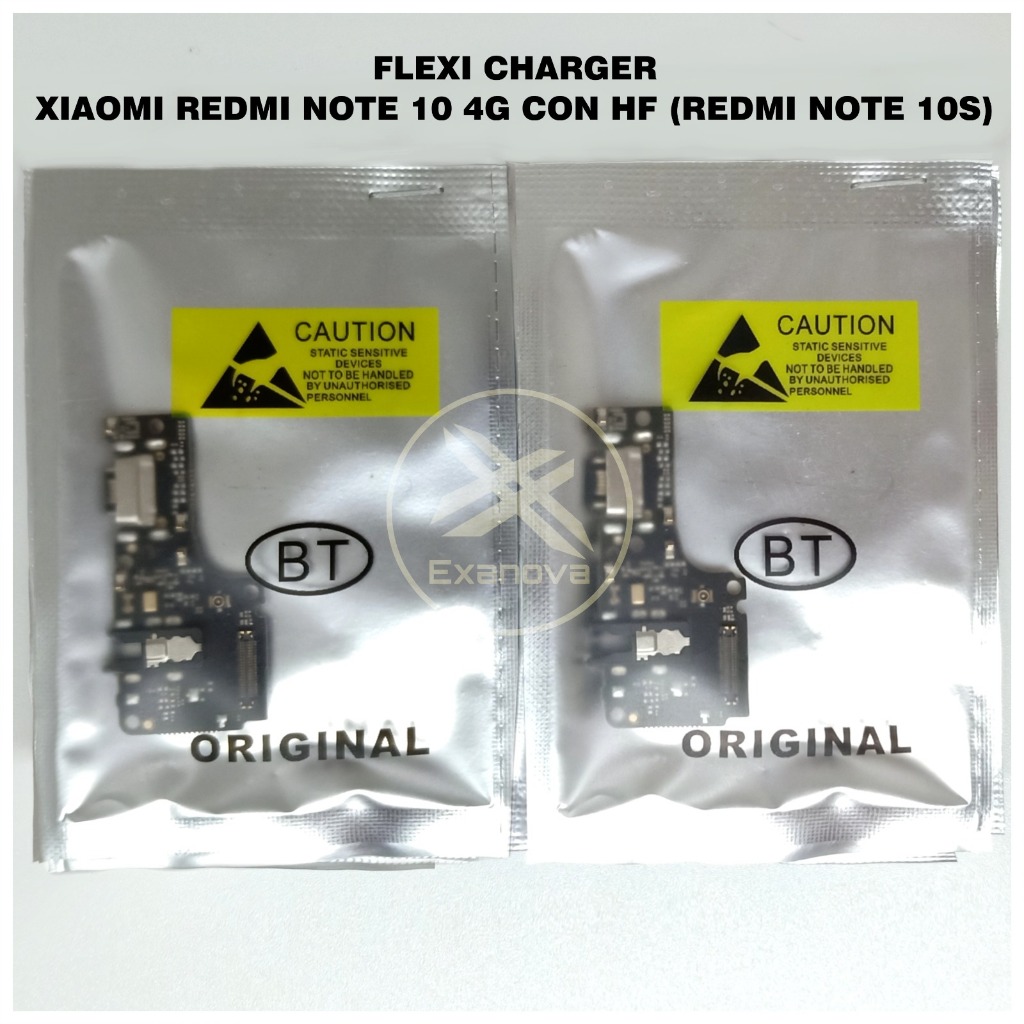 FLEKSIBEL / FLEXIBLE CHARGER XIAOMI REDMI NOTE 10 4G CON HF (REDMI NOTE 10S)