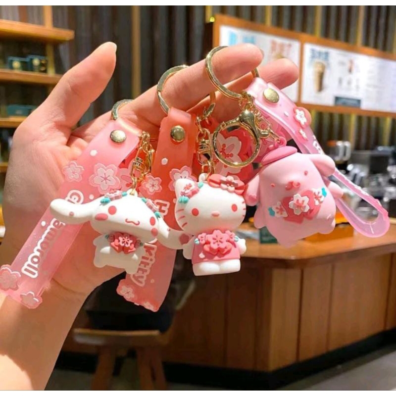 GANTUNGAN KUNCI SANRIO | GANTUNGAN SANRIO | GANTUNGAN KUNCI LUCU | GANTUNGAN KUNCI KUROMI