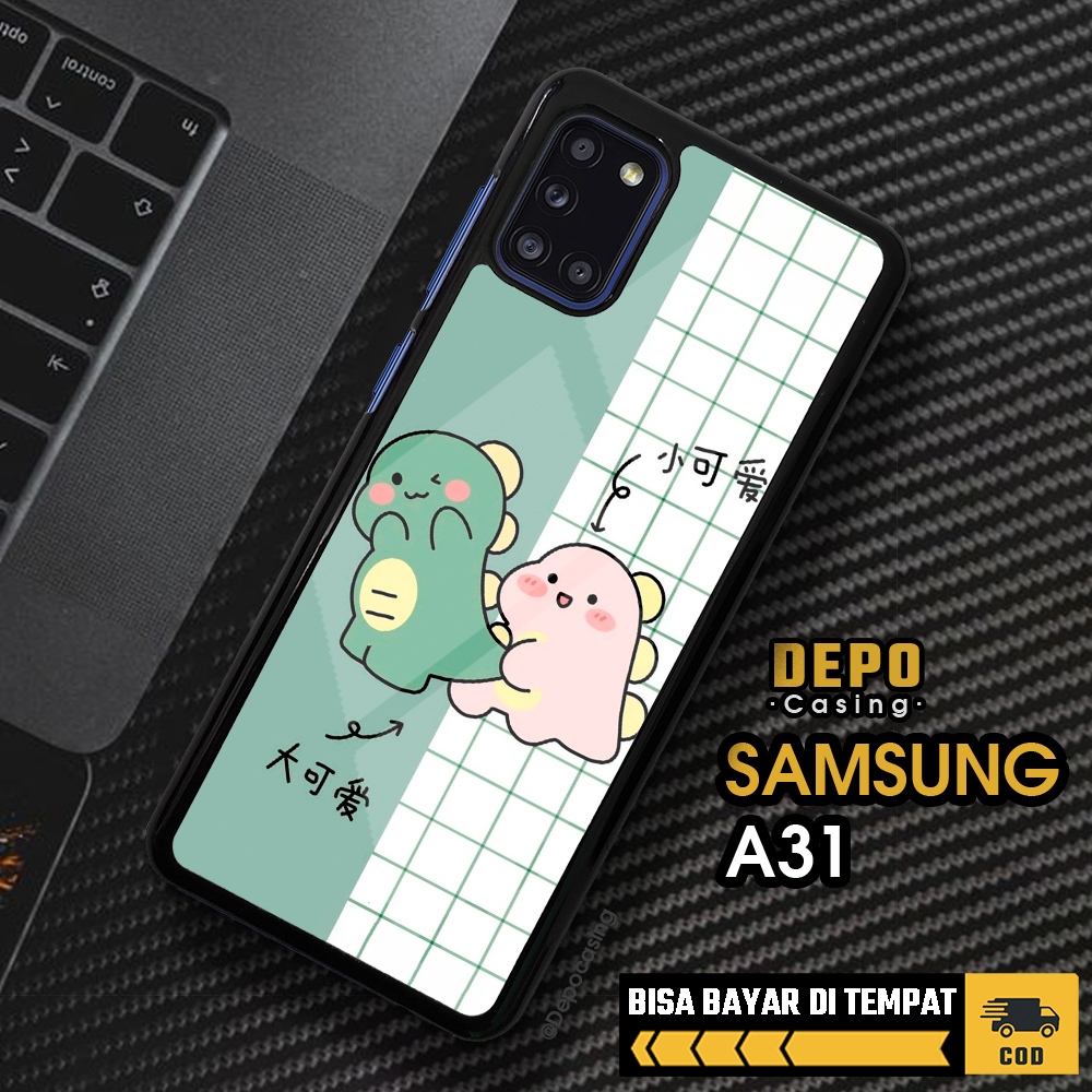 Case Samsung A31 Casing Samsung A31 Casing Depo Casing [DINO] Case Glossy Case Aesthetic Custom Case
