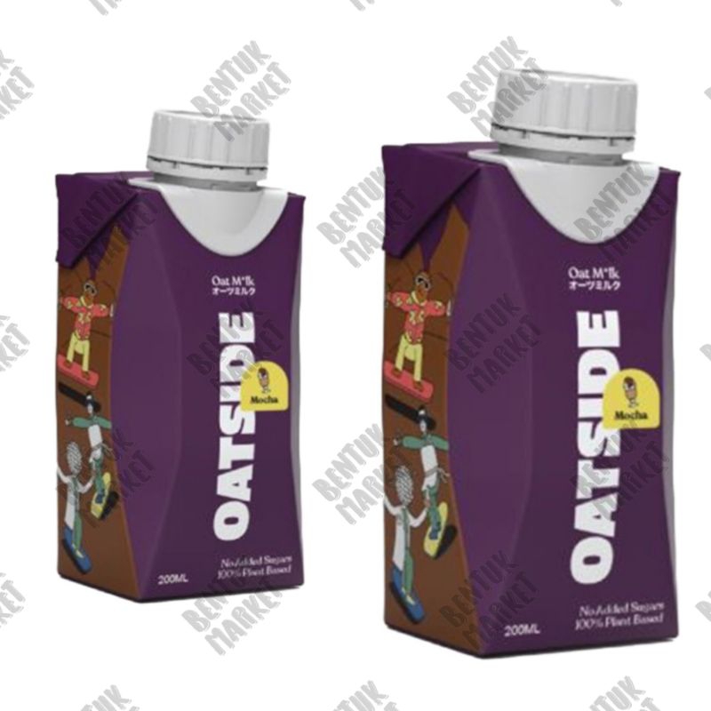 

OATSIDE Kopi Susu Oat Mocha 200ml / Susu Cair / Susu Oat