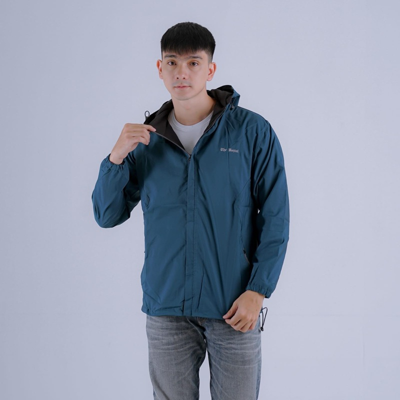 Jaket Parasut Anti Air Angin Jaket Tactical Parasut Taslan Outdoor Waterproof Windbreaker Pendaki Gu