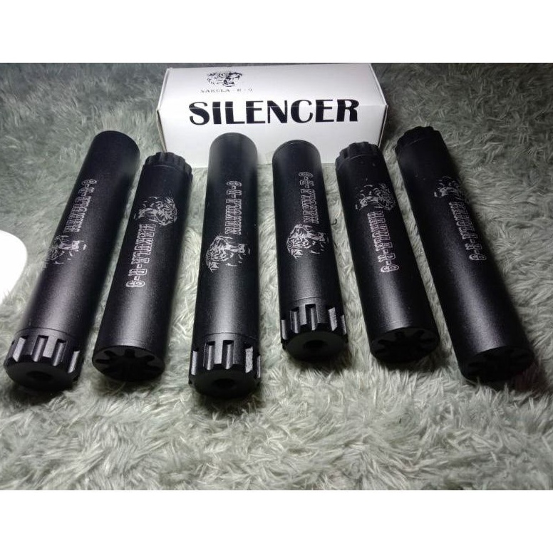 Peredam Senapan CNC R9 OD 38 Sangat Senyap dan akurasi Cocok Uklik dan PCP ART K7A3